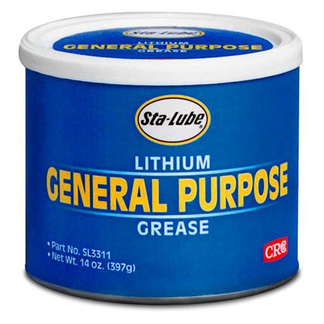 Sta Lube® Sl3311 General Purpose Lithium Grease Can 14 Oz