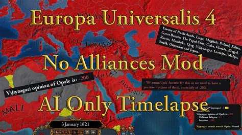 eu4 no allies mod ai only timelapse youtube