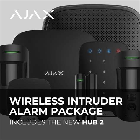 ajax wireless intruder alarm package avande connect