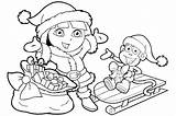 Dora Coloring Christmas Pages Nickelodeon Nick Jr Clipart Printable Drawing Games Sheets Books Chavo Ocho Del Colouring Getdrawings Getcolorings Princess sketch template