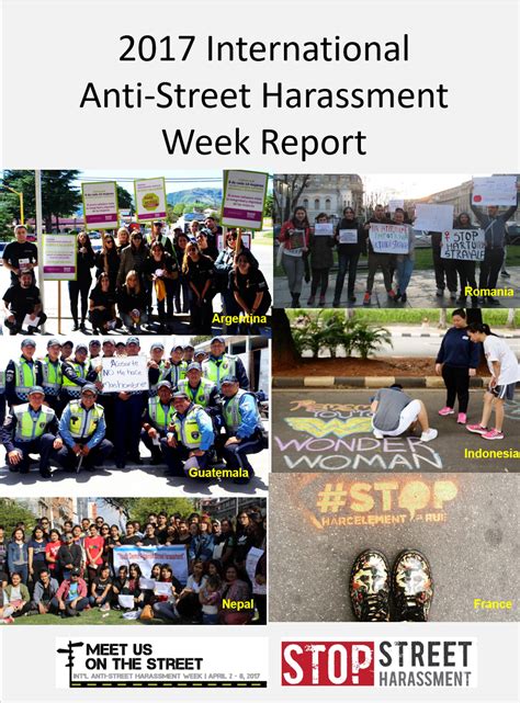 2017 anti street harassment week report stop street