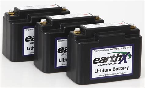 lithium iron batteries  earthx