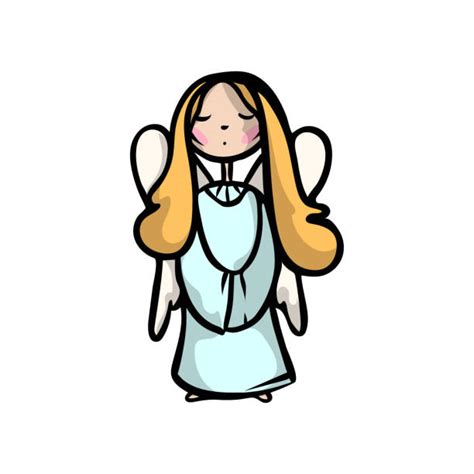 Praying Angel Stock Vectors Istock