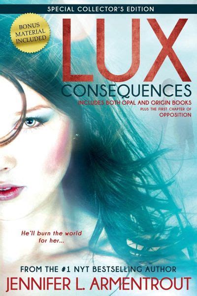 lux consequences von jennifer l armentrout englisches buch buecher de