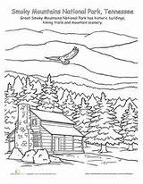 Smoky Sequoia Appalachian Designlooter Worksheet Animal sketch template