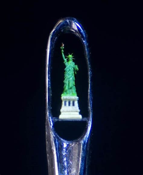amazing magazine micro art  miniature sculptures  willard wigan