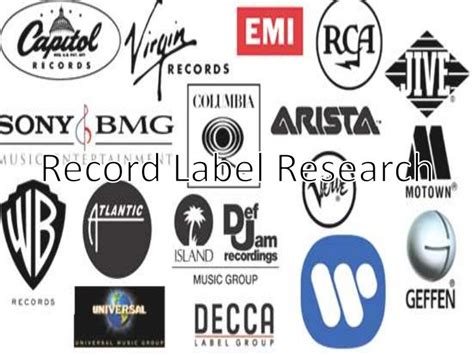 record label research