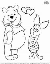 Pooh Valentines Piglet Ausmalen Malvorlagen Coloringlibrary Shellie sketch template