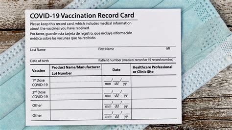 child immunization card  annis kenyon