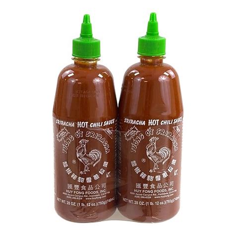 Sriracha Hot Chili Sauce 28 Oz 2 Pack 00010 At Staples