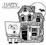 Halloween Spongebob Coloring Pages Squarepants Color Ghouls Print Dvd Sheets Printable Fools Colouring Popular Boys Collection Getcolorings Choose Board sketch template