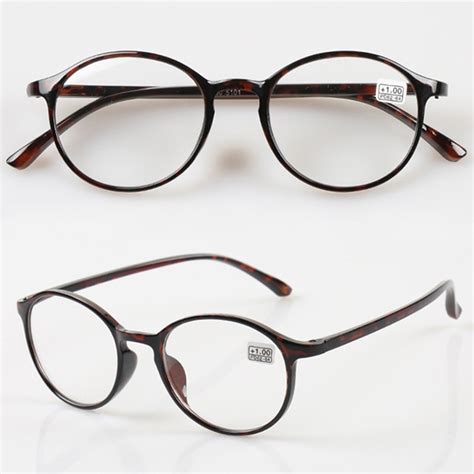 chashma brand fashion retro eyeglasses tr90 material round reading