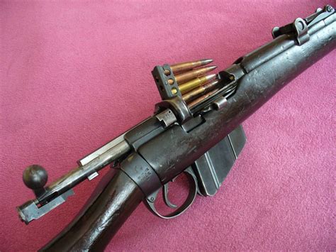 ishapore smle mkiii action open full charger inserted lee enfield pinterest lee