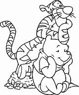 Pooh Winnie Malvorlagen Tigger Puh Ganzes Tigro Kinderbilder Amici Ingrahamrobotics Vasepin sketch template