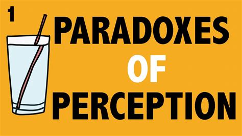 Epistemology Paradoxes Of Perception 1 Argument From