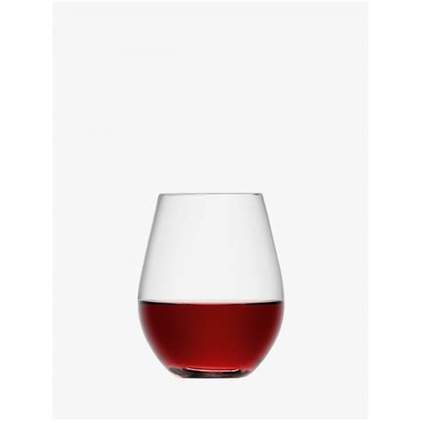 Lsa Wine Stemless Red Wine X 4 530ml Glassdomain