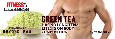 Green Tea Has No Long Term Effects On Body Composition Fitnessrx For Men