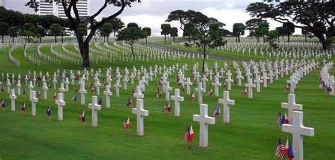 manila american cemetery memorial manila philippines heroes
