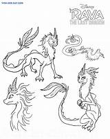 Raya Sisu Coloringpagesonly Mythical sketch template