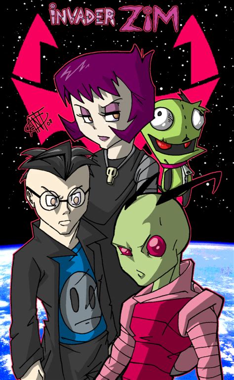 Invader Zim All Grown Up By Antmanthemagnif On Deviantart