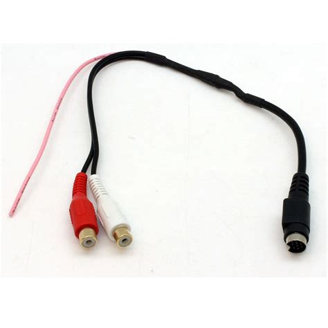 connects ctau audi aux input mini  pin connector