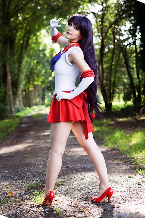 sailor mars from sailor moon daily cosplay