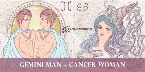 Gemini Man Cancer Woman Famous Couples ♊♋ Zodiac Couples