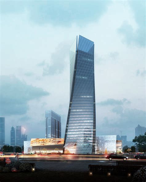 modern business skyscraper center  cgtrader