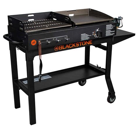 grill  griddle combos gas charcoal reversible