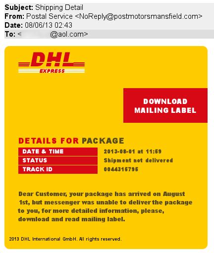 dhl tracking numbers