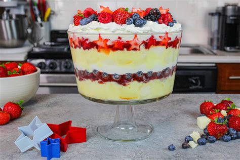 mixed berry trifle recipe  perfect summer dessert