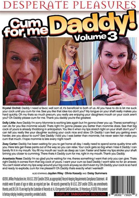 cum for me daddy vol 3 2016 adult dvd empire