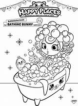 Shopkins Coloring Pages Shoppies Bath Bubbleisha Happy Shoppie Places Bubble Printable Colouring Shopkin Print Place Getdrawings Kids Getcolorings Fun Girls sketch template