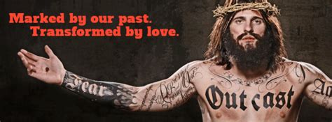 ad campaign with tattooed jesus gets lots of ink not all of it