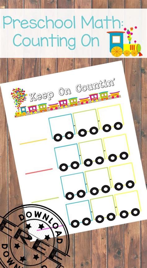 counting   printable  images preschool counting