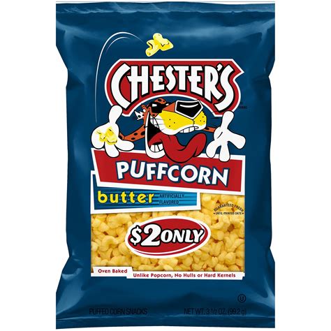 chesters puffcorn butter puffed corn snacks  oz walmartcom