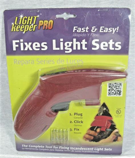 ulta lit lightkeeper pro repair tool  incandescent light sets