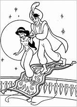 Aladdin Aladin Jasmine Mendiant Coloriages sketch template