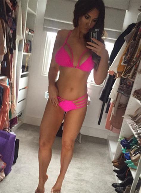vicky pattison displays toned frame in world s smallest
