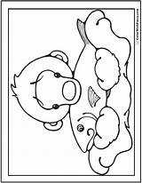 Polar Bear Coloring Pages Cute Drawing Getdrawings Baby Printable Clipart Christmas Cartoon Head Printables Getcolorings Color Colorwithfuzzy Print sketch template