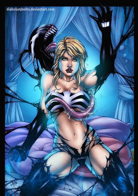 she venom symbiote transformation