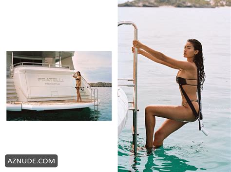 Kelly Gale Bare Boobs For A Bamba Swim Promotional Photoshoot Aznude