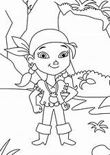 Coloring Pirate Pirates Girl Pages Neverland Izzy Color Young Jake Disney Team Kids Jack Printable Kidsplaycolor Popular Getcolorings Getdrawings sketch template