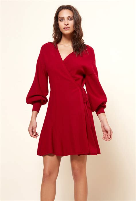 robe rouge hiver pour femme modele sevilla site de mode femme