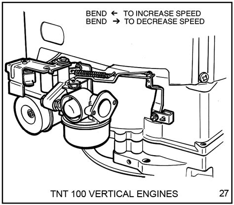 diagram  tecumseh lvea  mower engine   show  linkages