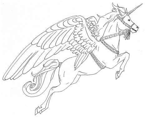 alicorn coloring page coloring home