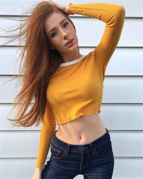 if you like red hair and freckles madeline ford is your girl 22