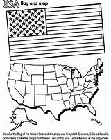 Printable American Flag Coloring Getcolorings sketch template