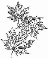 Coloring Pages Embroidery Leaves Designs Printable Leaf Adult Autumn Patterns Hand Rebel Flag Quilting Drawing Crafts Paper Stitches Fall Halloween sketch template