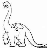 Brontosaurus Tsgos Thecolor Ultraman Triceratops Brachiosaurus Clipartmag sketch template